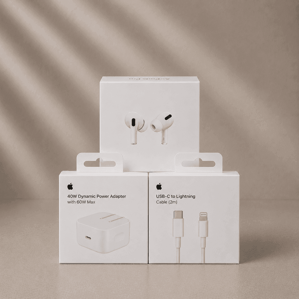 AIRPOD GEN 2 + CARGADOR 35W + CABLE